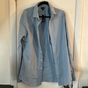 J. Crew Men’s Check Performance Button Down